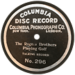 Columbia Disc Record (1901-1902) 7 inch and 10 inch